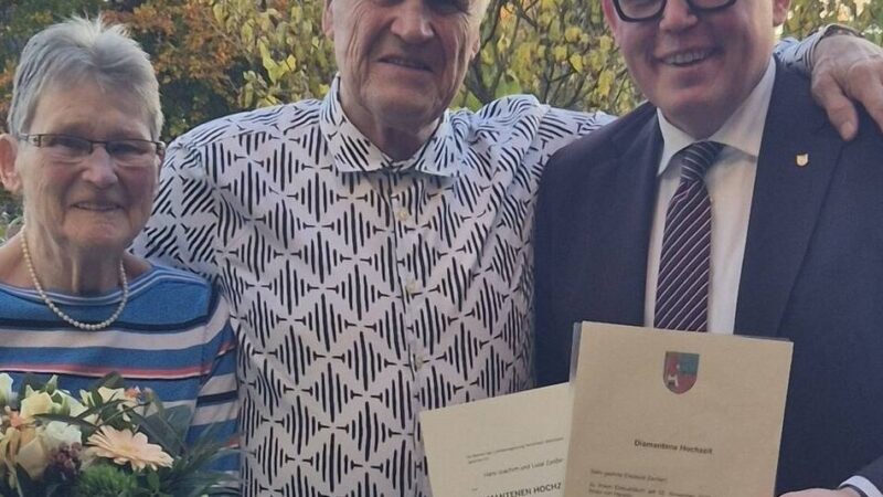 Ehejubiläum in Krefeld: Von der DLRG zur Diamanthochzeit