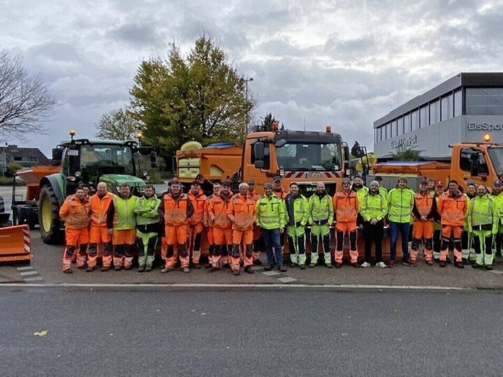 Gemeinsame Winterdienst-Einweisung: Nettetaler Bauhof macht sich bereit für den Winter