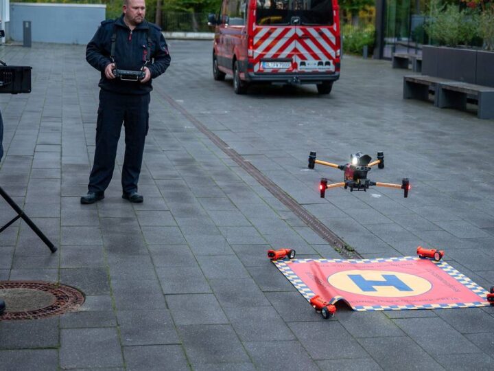 Hilfe aus der Luft: Neue Drohne für den Katastrophenschutz