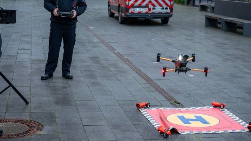 Hilfe aus der Luft: Neue Drohne für den Katastrophenschutz