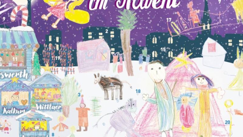 Spendensammlung in Düsseldorf: Lions Club verkauft wieder einen Adventskalender