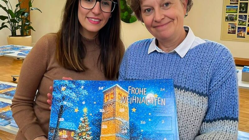 Tägliche Gewinne: Bürgerstiftung verkauft Adventskalender für den guten Zweck