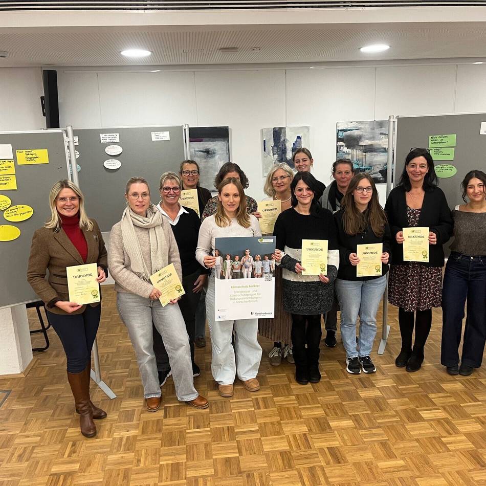 Projekt „Klimaschutz konkret“: Wie 14 Kitas und Schulen in Korschenbroich acht Tonnen Kohlendioxid eingespart haben