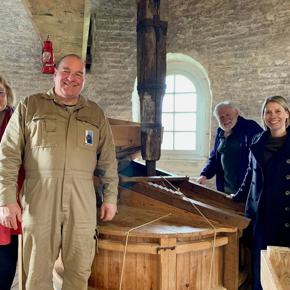 Mühle in Elten: Müller wird man im zweiten Leben – wenn der Azubi 66 Jahre alt ist