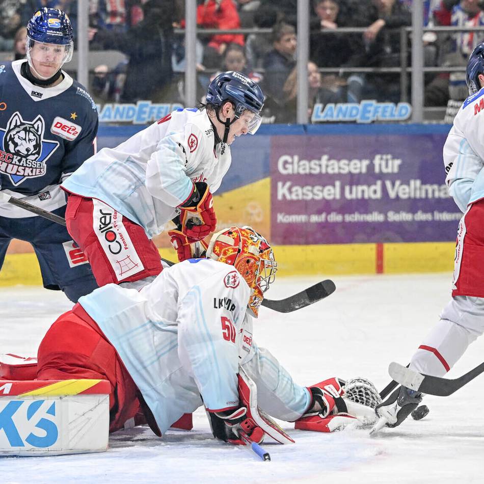 DEG verliert mit 2:3 in Kassel: Eine Niederlage, die Mut macht