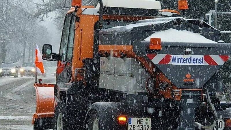 Winterdienst wappnet sich: So sind Hilden und Haan auf Frost und Schnee vorbereitet