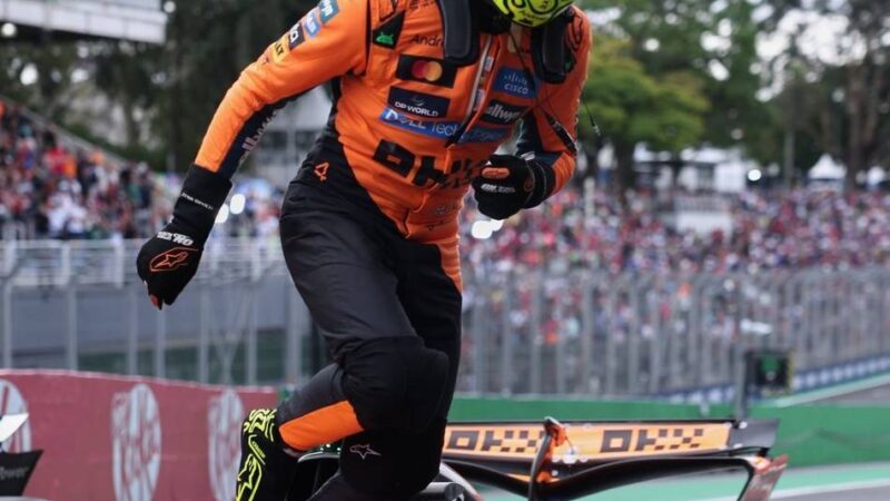 Großer Preis von Brasilien: Norris holt die Pole – Verstappen stürzt ab