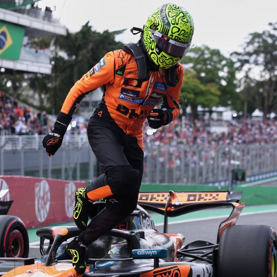 Großer Preis von Brasilien: Norris holt die Pole – Verstappen stürzt ab