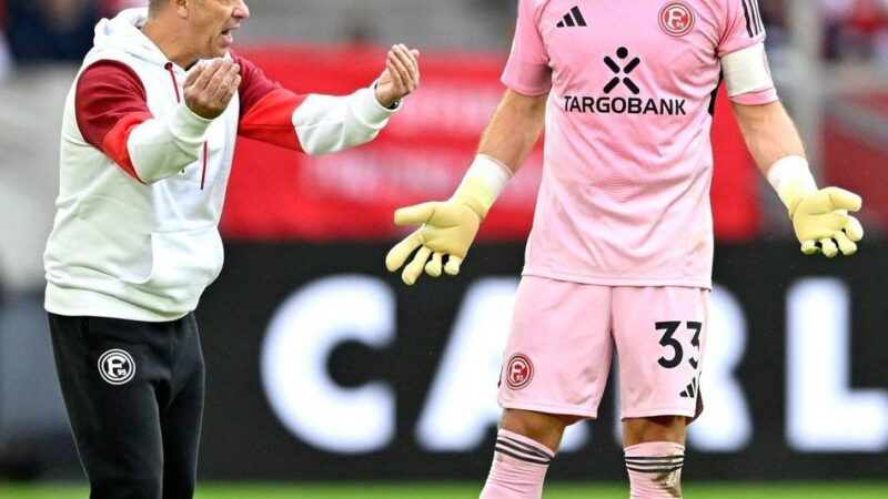 „Sicherlich nicht glücklich“: So reagiert Fortuna-Trainer Anfang auf das Kastenmeier-Interview