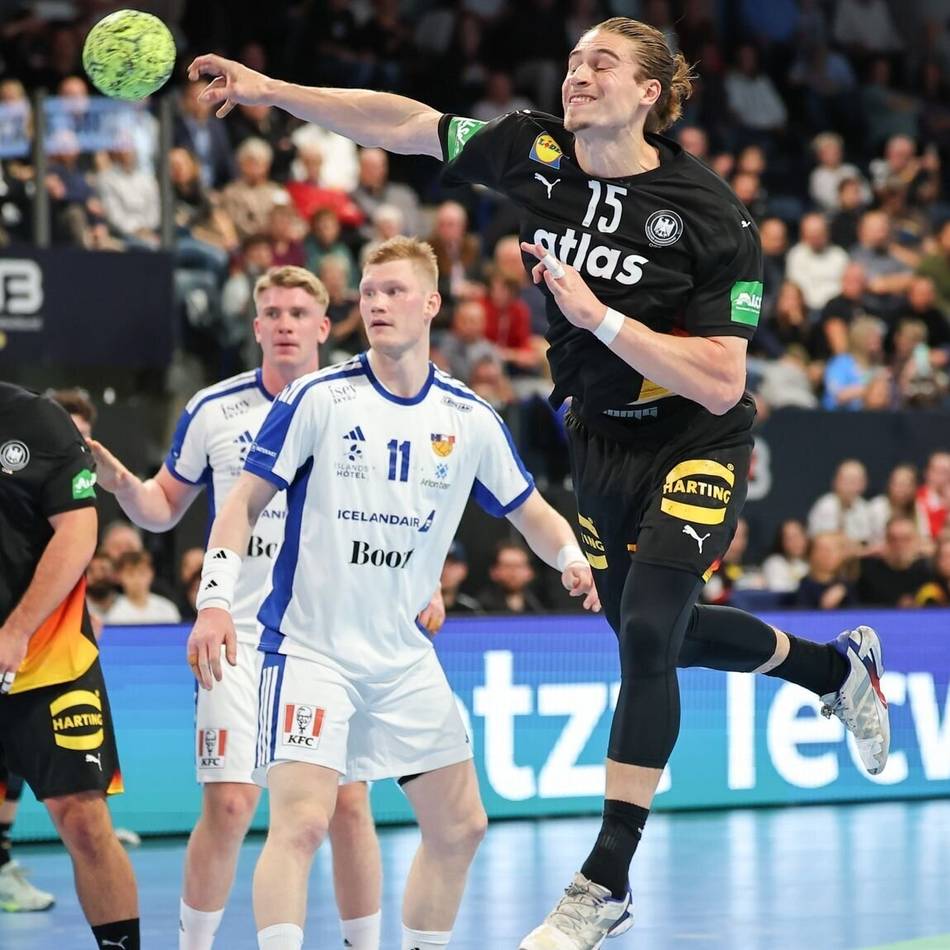 42:31-Sieg in Nürnberg: Knorr und Wolff in Topform – Handballer düpieren Island