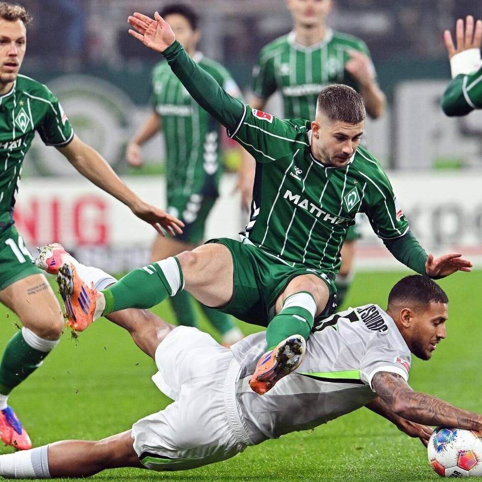 Werder-Wahnsinn in der Schlussphase: Stage köpft ein, Mbangula vollendet – Bremen entreißt Wolfsburg den Auswärtssieg