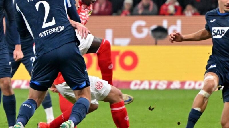 1:1 im Freitagsspiel: Joker da Costa trifft – Mainz trotzt Hoffenheim Remis ab