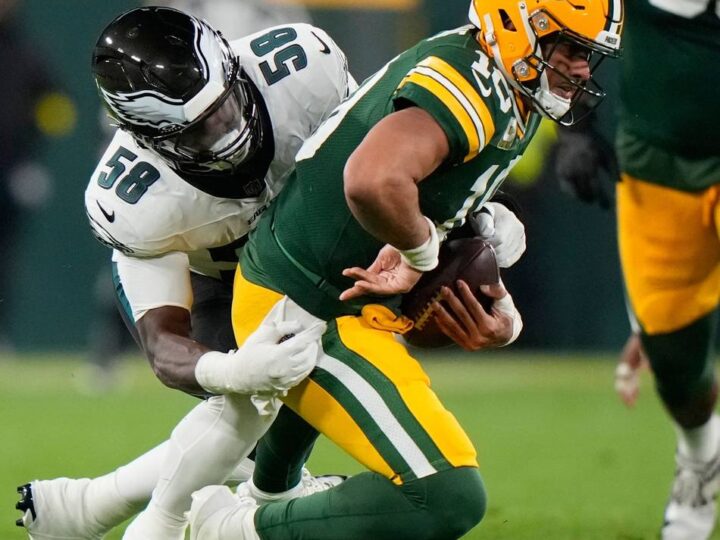 NFL: Eagles gewinnen gegen Packers: Green Bay wird durchgereicht