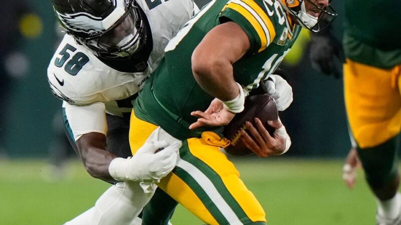 NFL: Eagles gewinnen gegen Packers: Green Bay wird durchgereicht