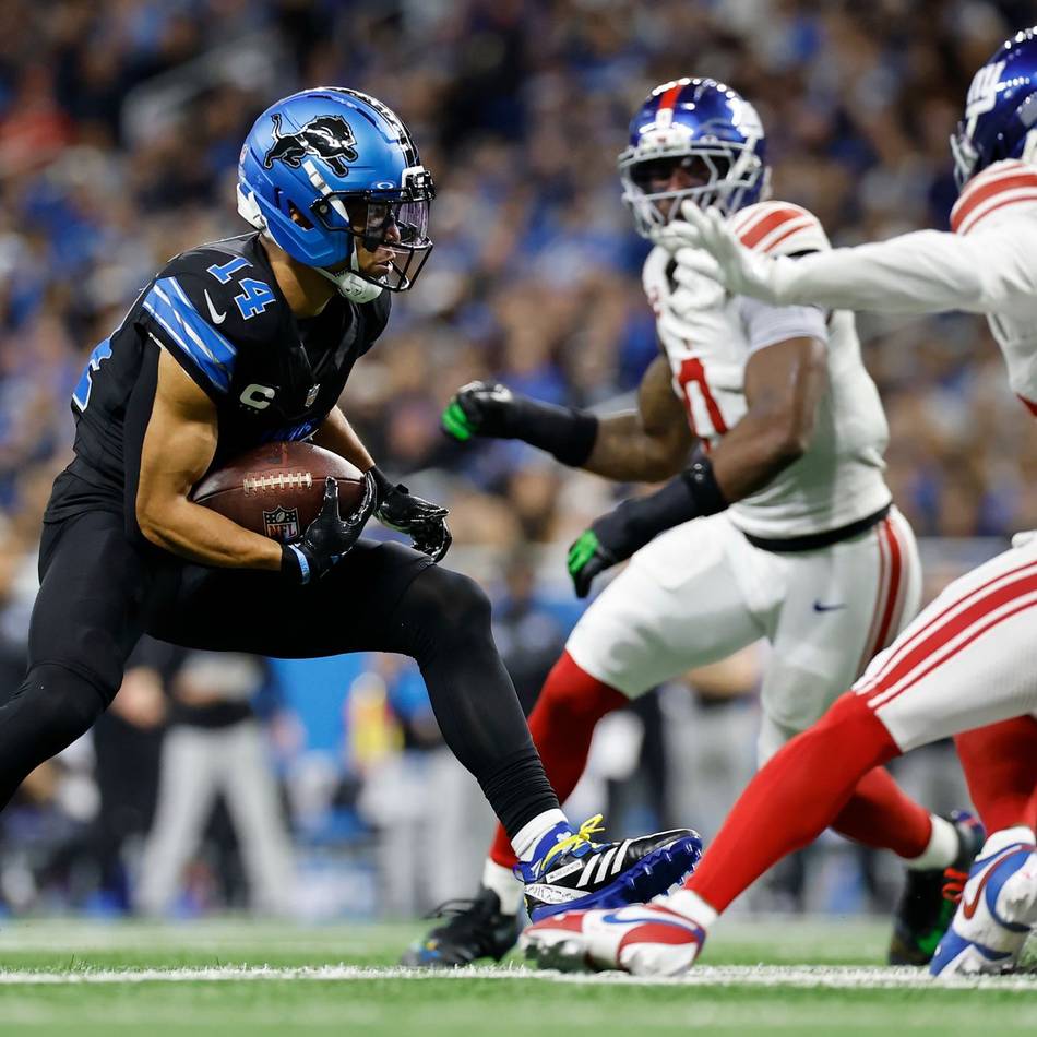 NFL-Star der Detroit Lions: St. Brown jagt Rekord im Feiertagsspiel