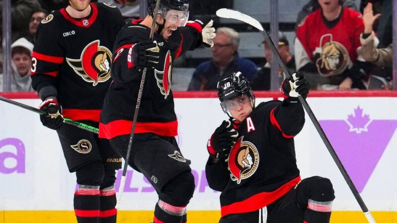 Eishockey: NHL-Star Stützle beendet Siegesserie von Sturm-Team