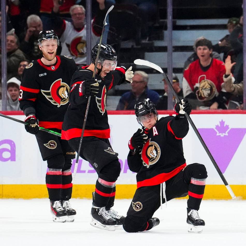 Eishockey: NHL-Star Stützle beendet Siegesserie von Sturm-Team