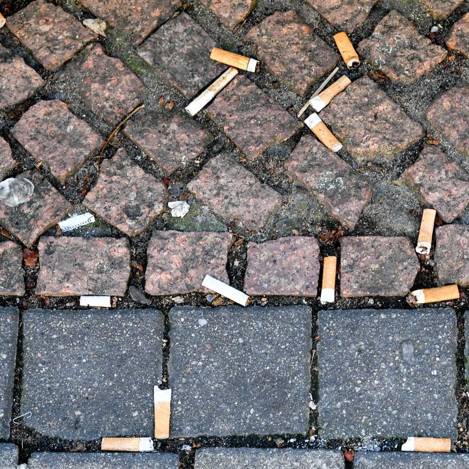 Bürgerantrag in Geldern: Zigarettenkippen sollen aus dem Stadtbild verschwinden