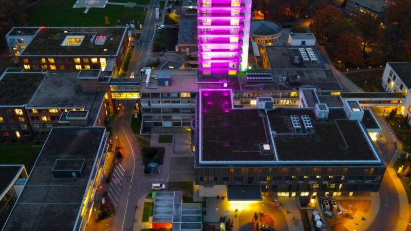 Welttag in Mönchengladbach: Weshalb das Elisabeth-Krankenhaus lila leuchtet