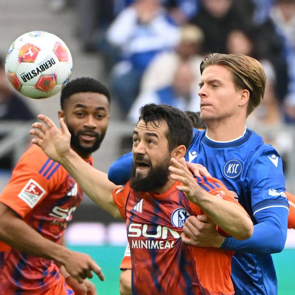 Viel los in der 2. Bundesliga: Schalke patzt beim Karlsruher SC – Hertha schlägt Dynamo