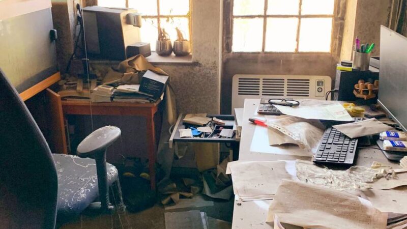 Einbruchsserie in Hückeswagen geht weiter: Einbrecher verwüsten Büro von Friedhofsverwalter