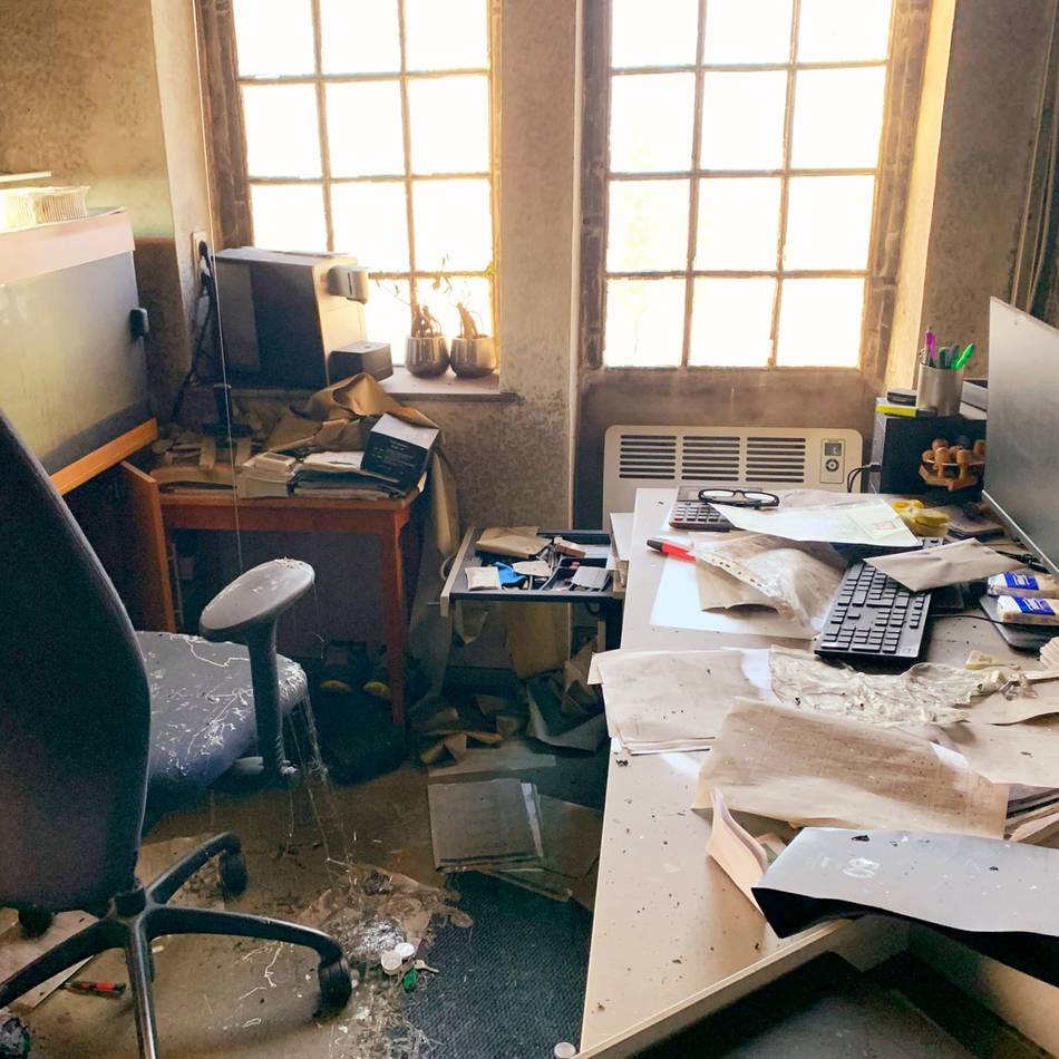 Einbruchsserie in Hückeswagen geht weiter: Einbrecher verwüsten Büro von Friedhofsverwalter