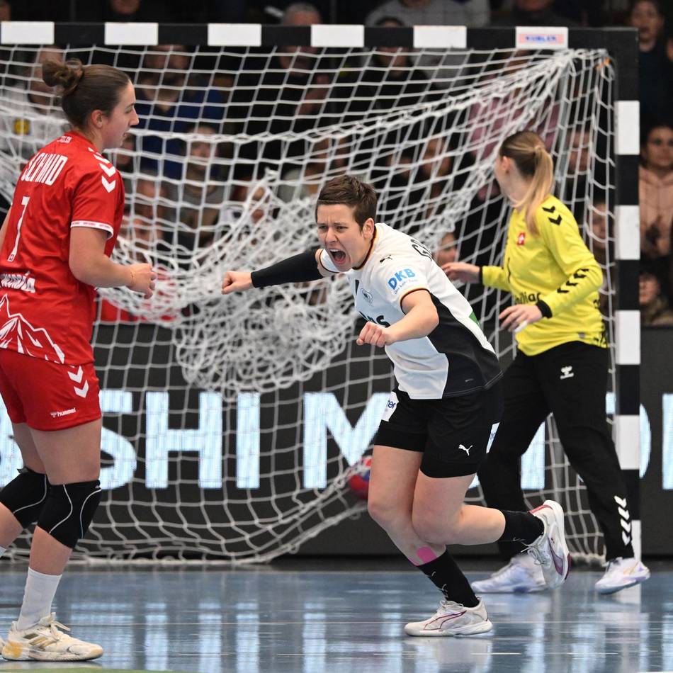 Vor der Heim-WM: Deutsche Handball-Frauen gewinnen WM-Generalprobe gegen die Schweiz