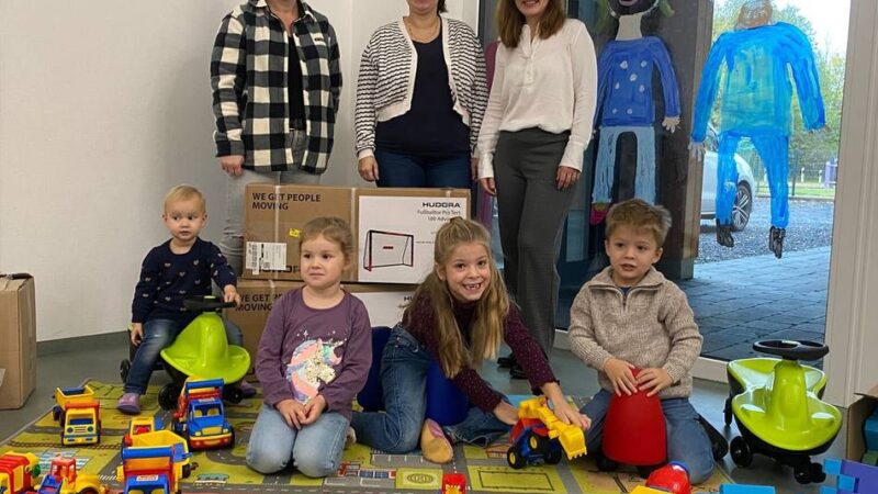 Förderverein in Menzelen: Tolle neue Spielsachen für den Kindergarten St. Michael