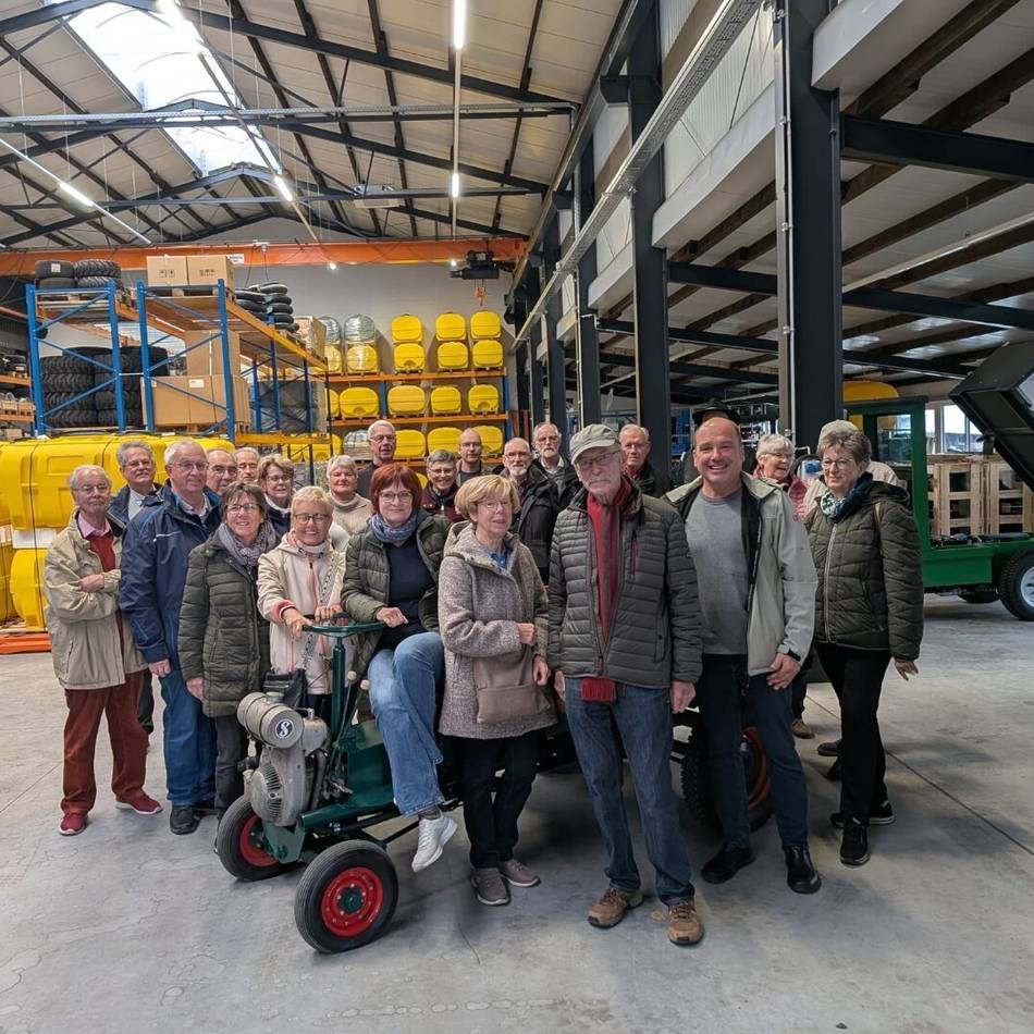 Besonderes Herbsttreffen: Issumer Heimat- und Verkehrsverein besucht lokales Unternehmen