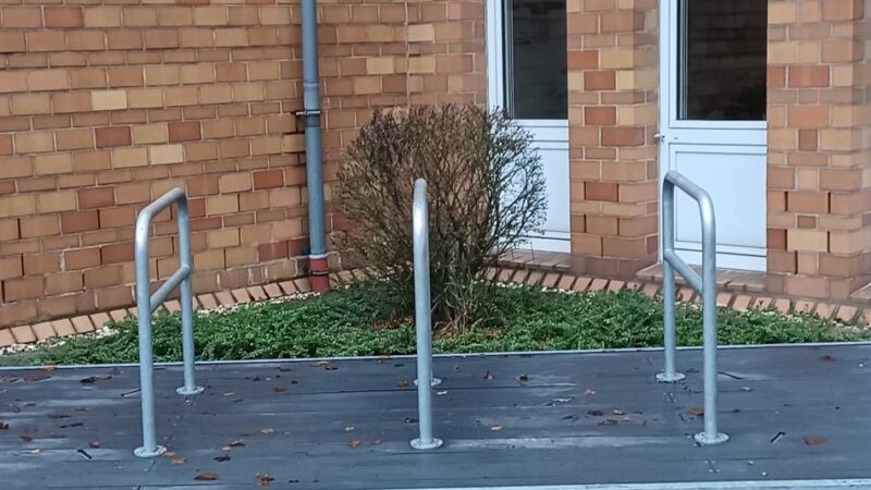 Abstellmöglichkeit für Fahrräder: Fahrradflunder kommt vors Kreishaus