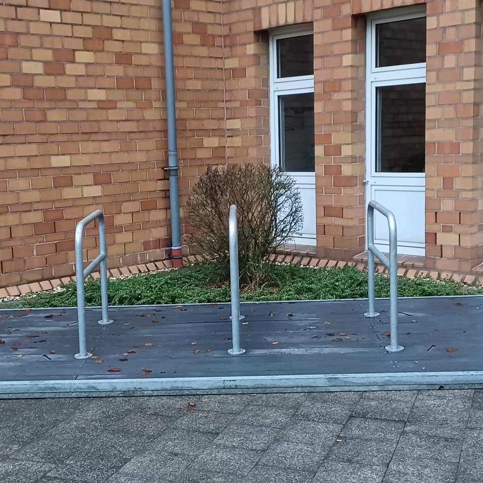 Abstellmöglichkeit für Fahrräder: Fahrradflunder kommt vors Kreishaus