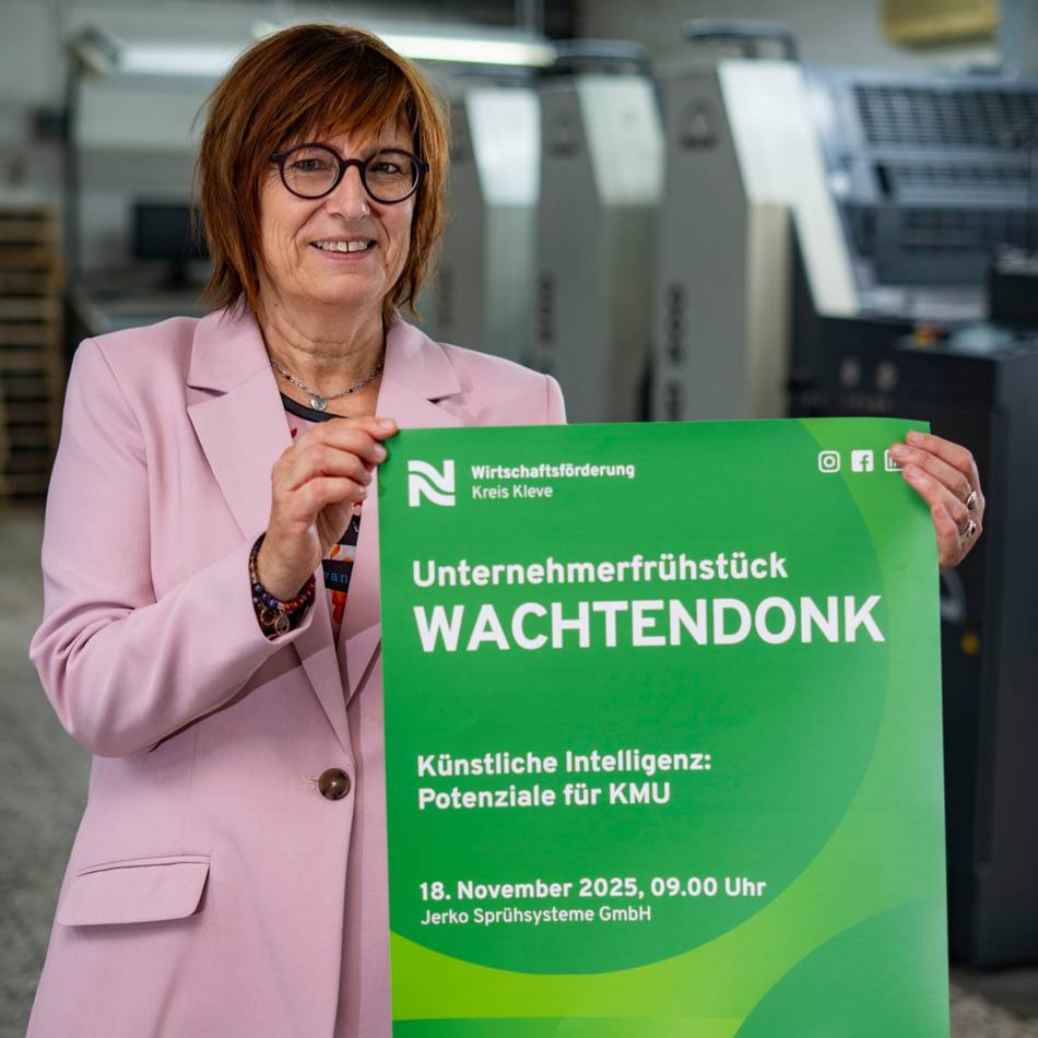 Anmelden für das Unternehmerfrühstück in Wachtendonk