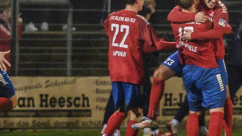 Klever Paukenschlag im Abstiegskampf: So hat der 1. FC Kleve die Überraschung gegen den KFC Uerdingen perfekt gemacht
