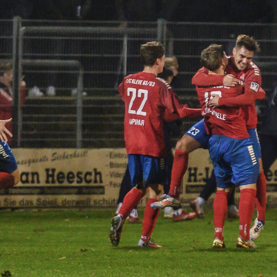 Klever Paukenschlag im Abstiegskampf: So hat der 1. FC Kleve die Überraschung gegen den KFC Uerdingen perfekt gemacht