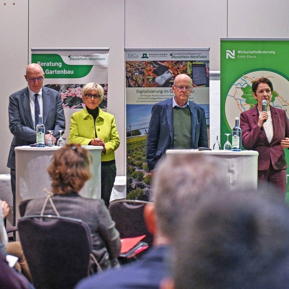 Fachtagung Gartenbau im Kreis Kleve feiert in Geldern Premiere: Wenn der Gärtner einen digitalen Zwilling bekommt