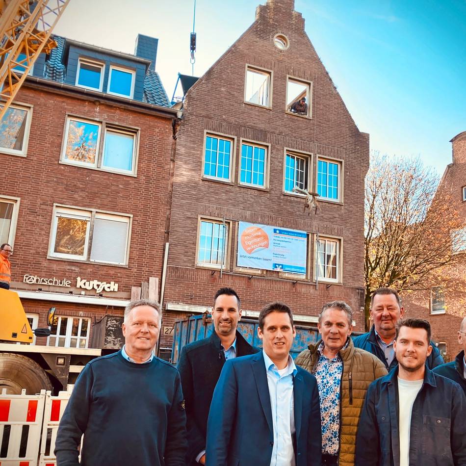 Ehemalige Bäckerei Terhorst in Rees: Neues Wohnprojekt der Volksbank in Rees