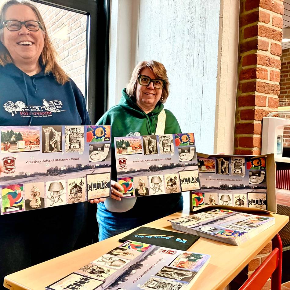 Gymnasium Aspel in Rees: Aspel-Kalender lockt mit tollen Preisen