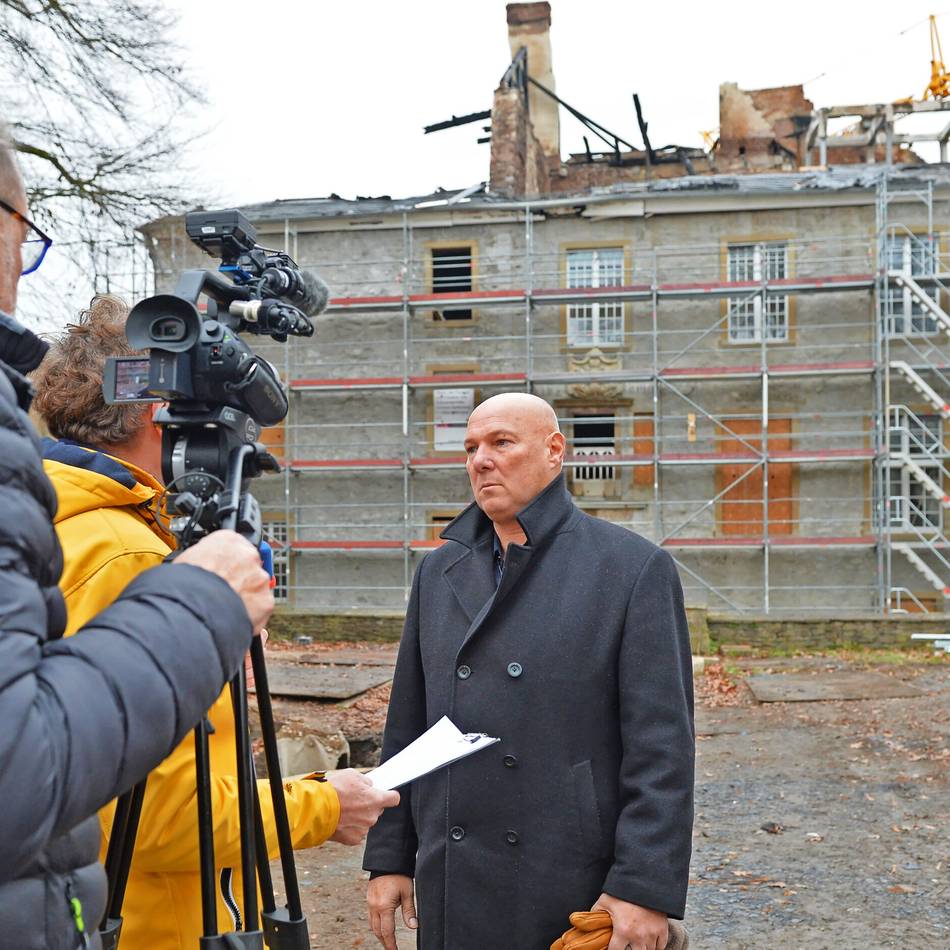 Herrenhaus: Planungen für den Wiederaufbau in Neviges gestartet