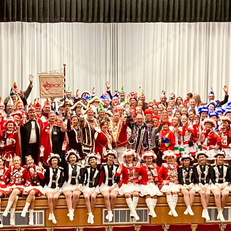 Prinzentreffen in Rees: Rauschender Empfang für die Narren in Rees