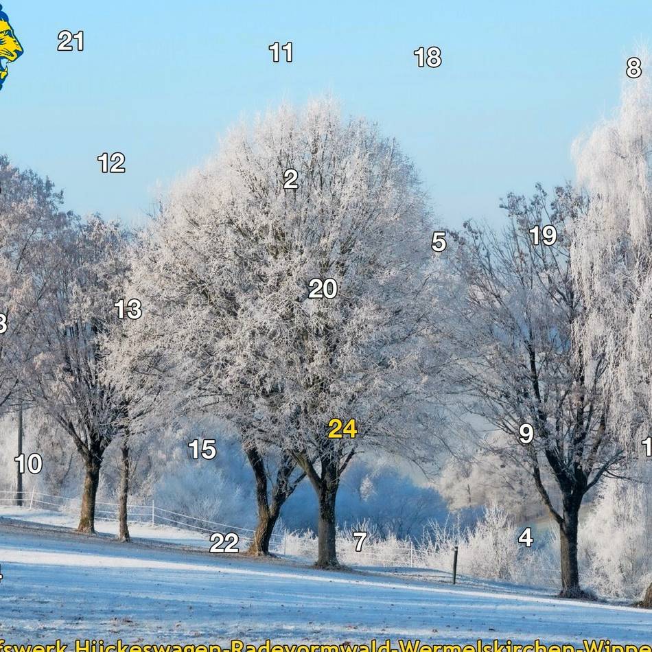 Verlosung: Anrufen und Adventskalender gewinnen