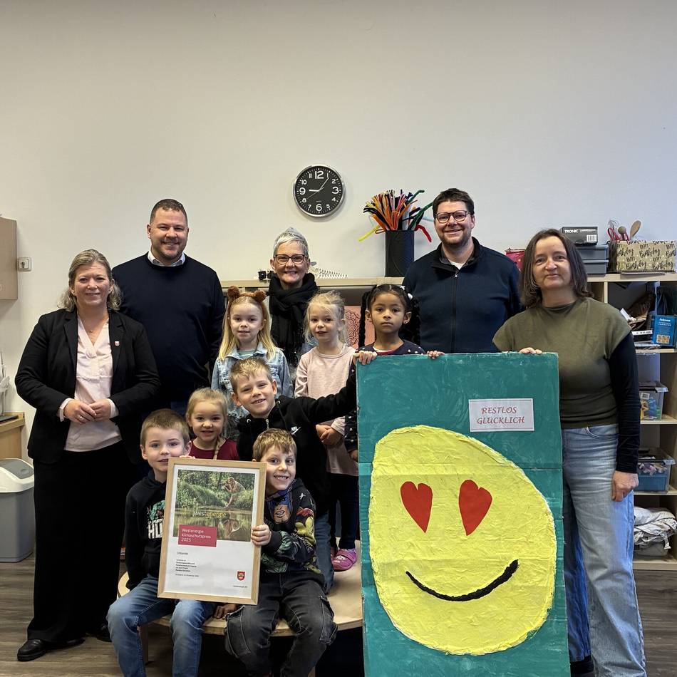 Klimaschutzpreis für Kindertagesstätte Copray: „Das ist ein gutes Beispiel für unsere ganze Gemeinde“