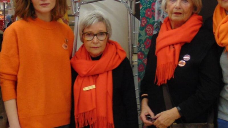 Aktionstag in Mönchengladbach: Beklemmende Geschichten am Orange Day