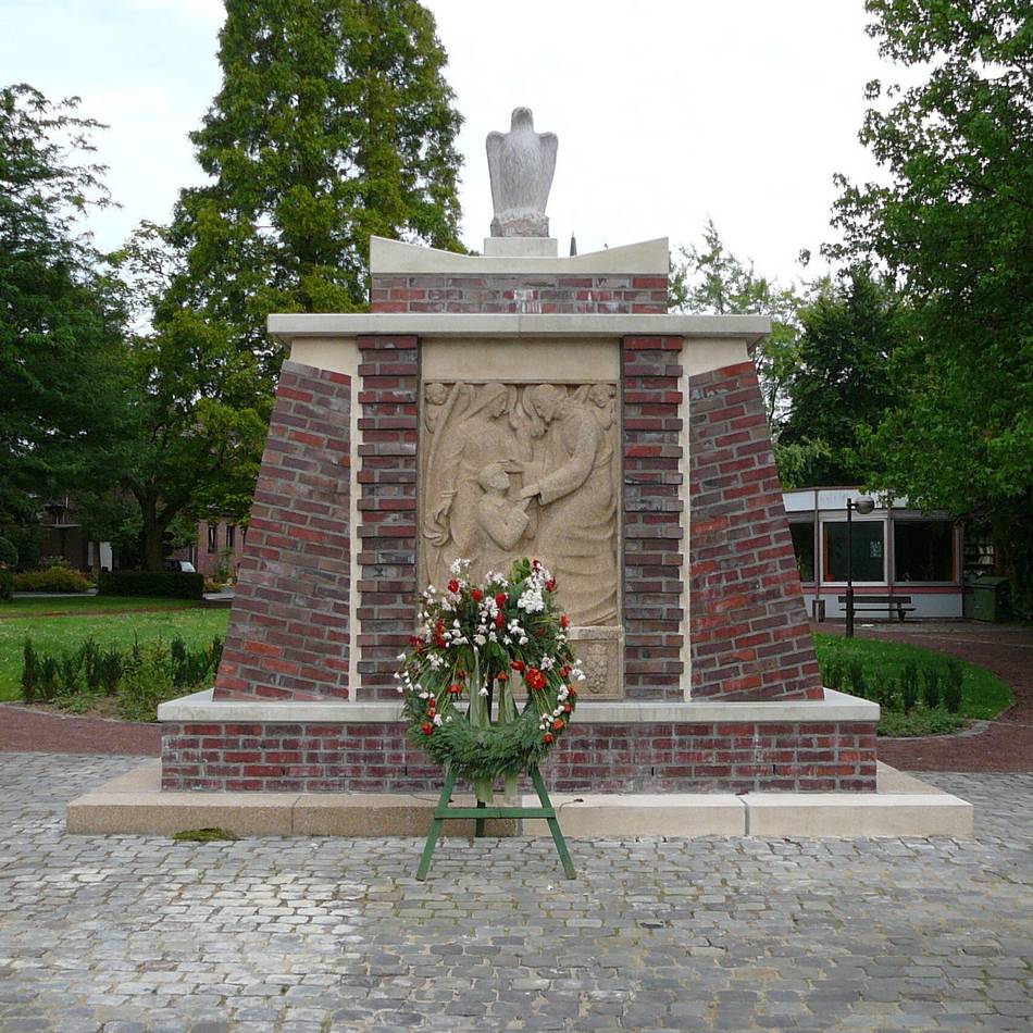 Gedenken in Nettetal: Das Hinsbecker Ehrenmal im heutigen Friedenspark