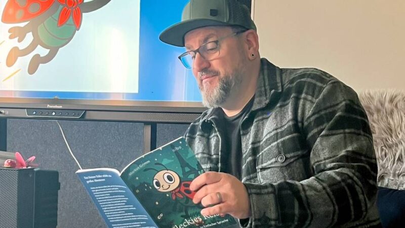 Vorlesetag in Moers: Mit Fleckie  auf Abenteuerreise