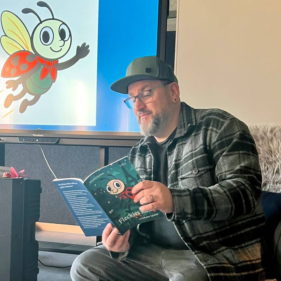 Vorlesetag in Moers: Mit Fleckie  auf Abenteuerreise