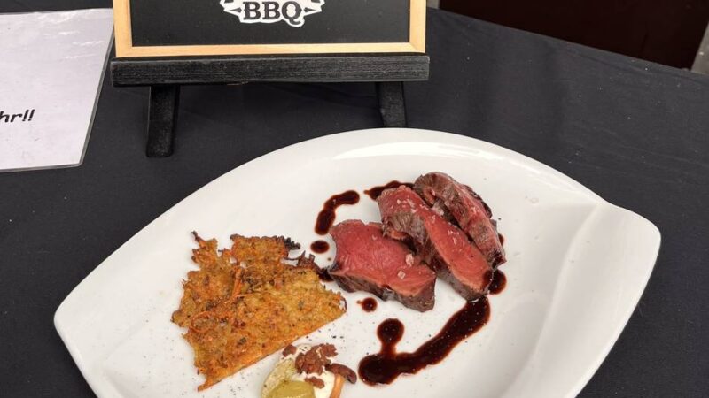 Glut geleckt: Wild trifft Eleganz – Elchfilet vom Grill