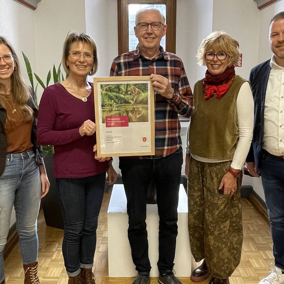 Auszeichnung Kalkar: Repair-Café bekommt den Klimaschutzpreis