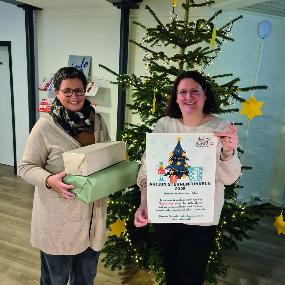 Aktion in Kevelaer: Wunsch-Baum im Mechel-Haus