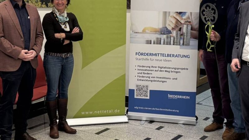 Veranstaltung in Nettetal: Experte beriet Unternehmen zum Thema Förderung