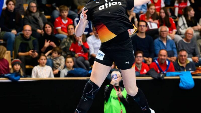 Testspiel vor der Heim-WM: Kantersieg in der Schweiz – Deutsche Handballerinnen schon in WM-Form